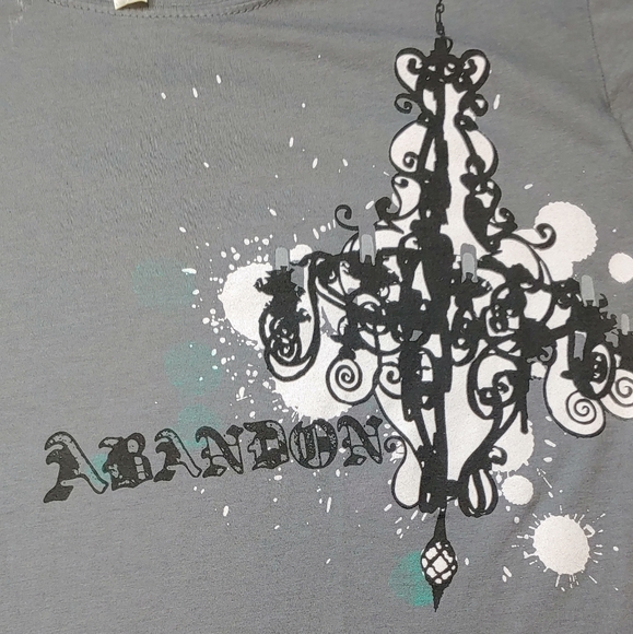 Abandon Band Concert Tee with Autographs on Back XL - Picture 3 of 9